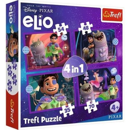 TREFL Puzzle Trefl – 4v1  Elio