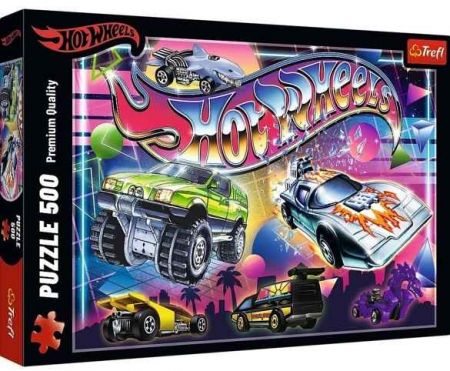 TREFL Puzzle 500 dílků Hot Wheels 