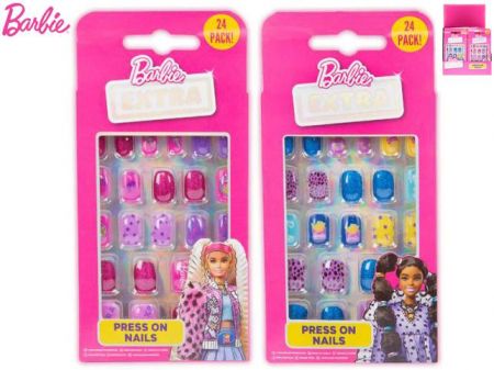 Barbie - sada nalepovacích nehtů 2druhy v krabičce