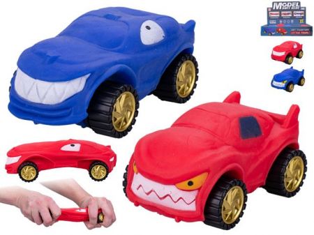 Auto strečové 10cm volný chod 2druhy 2barvy