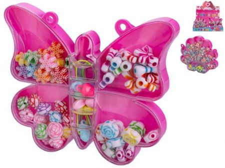 Korálky navlékací 2druhy 20ks v DBX