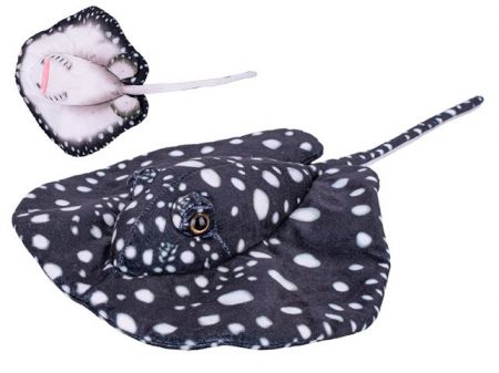 Rejnok plyšový 40cm černý 0m+ v sáčku