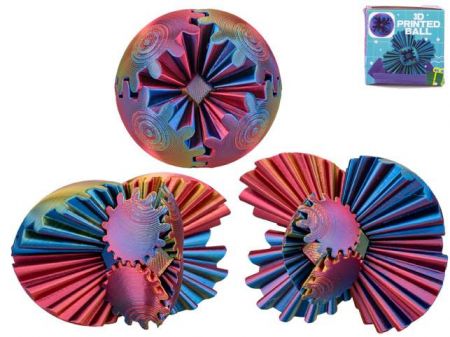 Hlavolam míček 6cm 2barvy v krabičce