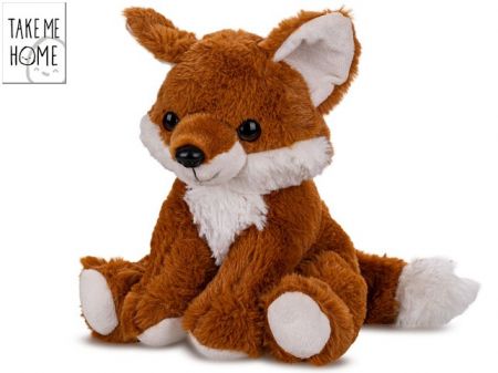 Take Me Home liška plyšová 28cm sedící 0m+
