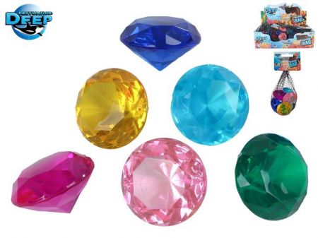 Destination Deep giga diamanty 4cm 6ks v síťce