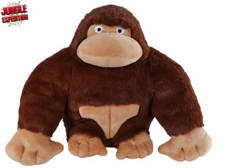 Jungle Expedition gorila plyšová 25cm sedící 0m+