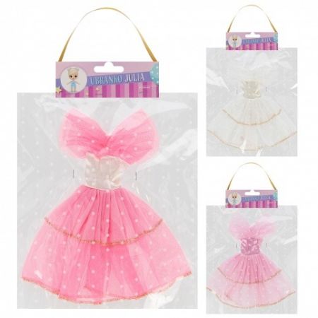 Obleček pro panenku Julie – mix vzorů