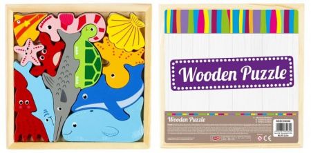 Dřevěná skládačka puzzle Oceán