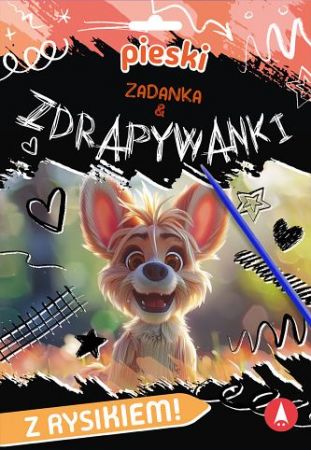 SKRATBALOVÝ SEŠÍT 180X260/6 STRAN PSI + KNIHA SK