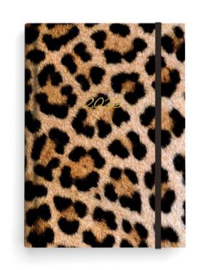 Diář denní - Adam - Lamino - B6 - Leopard 2026 / 16,5cm x 12cm / BDA9-10-26