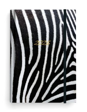 Diář týdenní - Prokop - Lamino - B6 - Zebra 2026 / 16,5cm x 12cm / BTP9-12-26