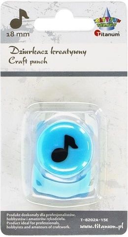 Ozdobná děrovačka nota 1,8cm