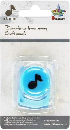 Ozdobná děrovačka nota 1,8cm