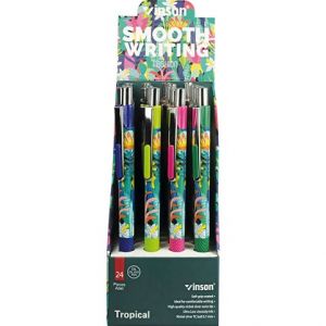 Propiska 0,7mm modrá TROPICAL mix