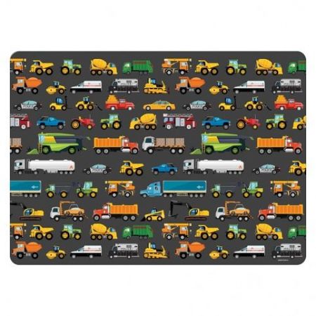 Plastová podložka na stůl – vozidla 290×400
