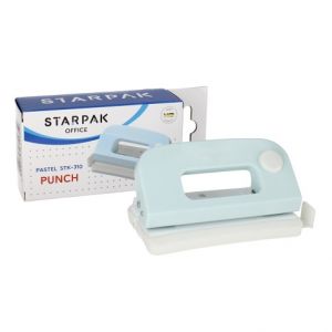 Děrovačka pastelová modrá