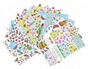 Blok kreativních papírů 15K Garden 30 motivů 80g 