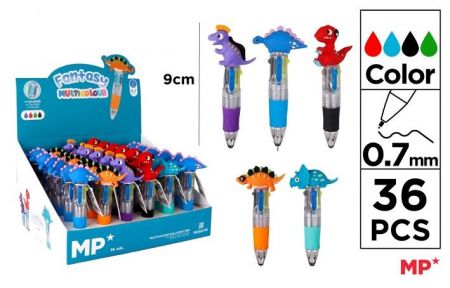 čtyřbarevka mini  dinosaurus