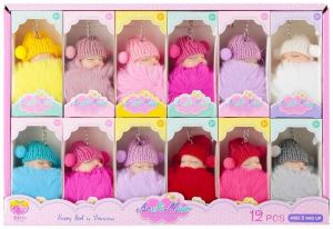 Klíčenka panenka 6x13x4cm