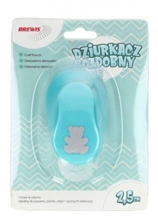 Ozdobná děrovačka medvídek 2,5cm