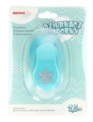 BREWIS děrovačka 2,5cm Vločka