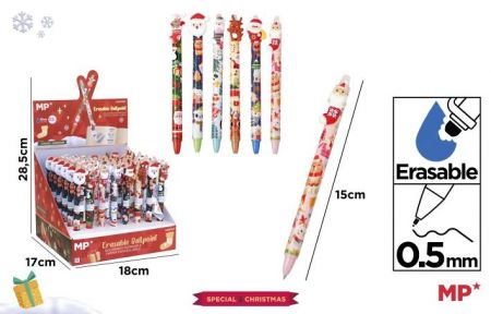 Mazací propiska  0.5 Z FIGUR vánoční 