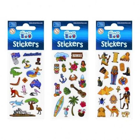 Samolepky Cestování světem 2 (66×180 mm)