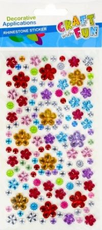 Samolepky kamínky barevné