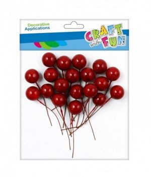 Dekorační třešně na drátku