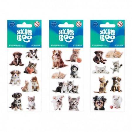 Samolepky zvířata domácí 66×126mm
