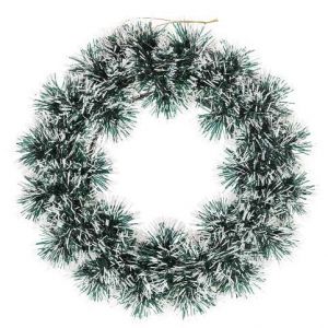 Ozdoba Vánoční Věnec zelená jedle