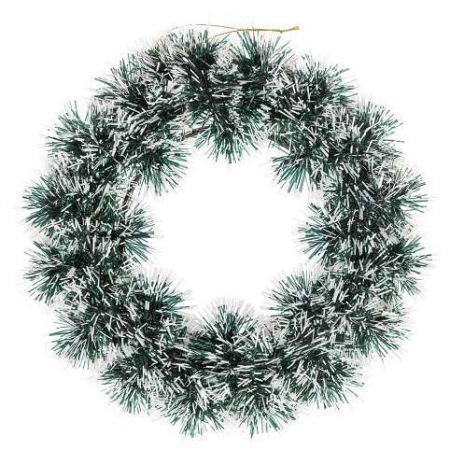 Ozdoba Vánoční Věnec zelená jedle
