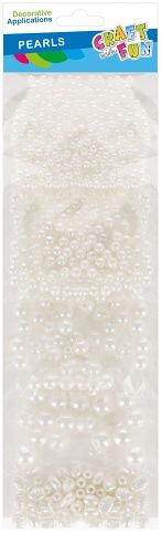 Korálky perly mix velikostí