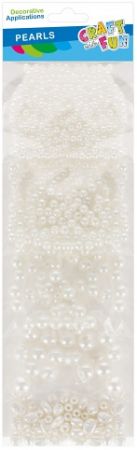 Korálky perly mix velikostí