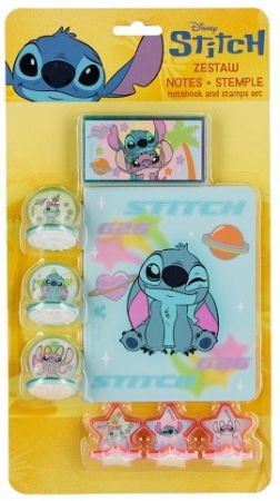 NOTES 100x120mm razítka 6ks  STITCH BEN