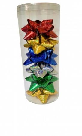 Holografické rozetky – 12cm 6 ks v tubě