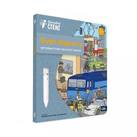 ALBI Kouzelné čtení Kniha Svět dopravy 