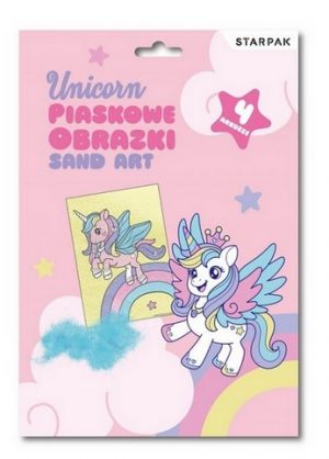Kreativní sada STARPAKMalování pískem Unicorn 