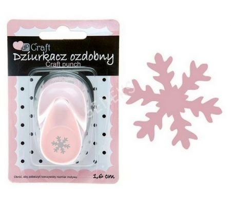 Děrovačka obrázková 1,6cm vločka