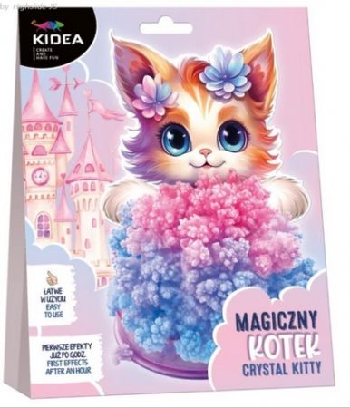 Kreativní sada – Magický krystalický Kidea tvor kočička