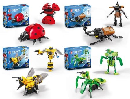 Robot hmyz transformace