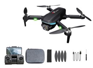 Dron skládací s detekcí překážek a WIFI kamerou 720p RC na dálkové ovládání 26x24x5,5 cm