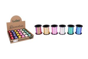 Stuha ozdobná pastelová 5mm x 10m