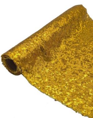 Organza 40cm 3 yards zlatá