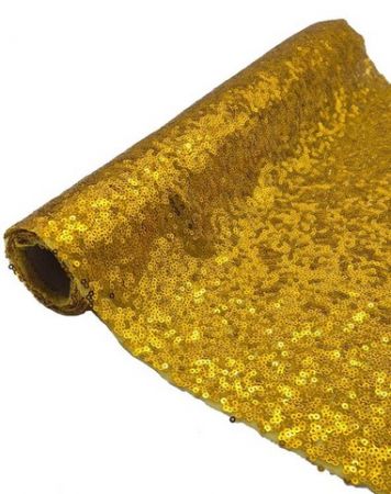 Organza 40cm 3 yards zlatá