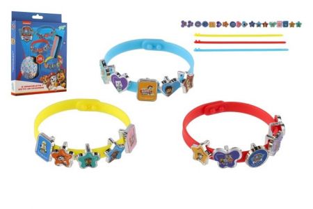 Vyrob si náramek Tlapkova patrola/Paw Patrol kov/plast v krabičce 15x21x2,5cm