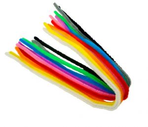 Drátek žinylka 500 x 8mm 10ks - mix