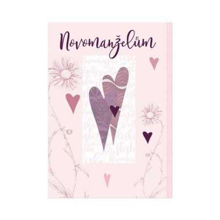 ALBI Svatební přání - Srdíčka