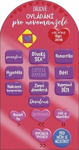 ALBI Přání N - Ovládání pro novomanžele