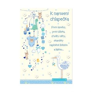 ALBI Přání N - Kolotoč nad postýlku - kluk